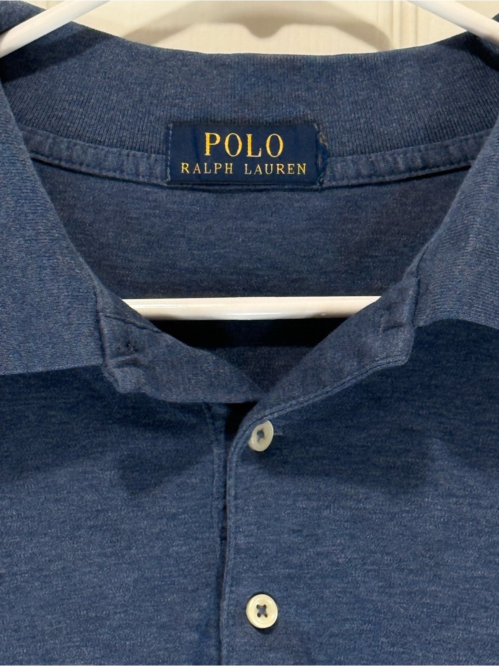 Polo by Ralph Lauren Navy Heather Short-Sleeve Polo